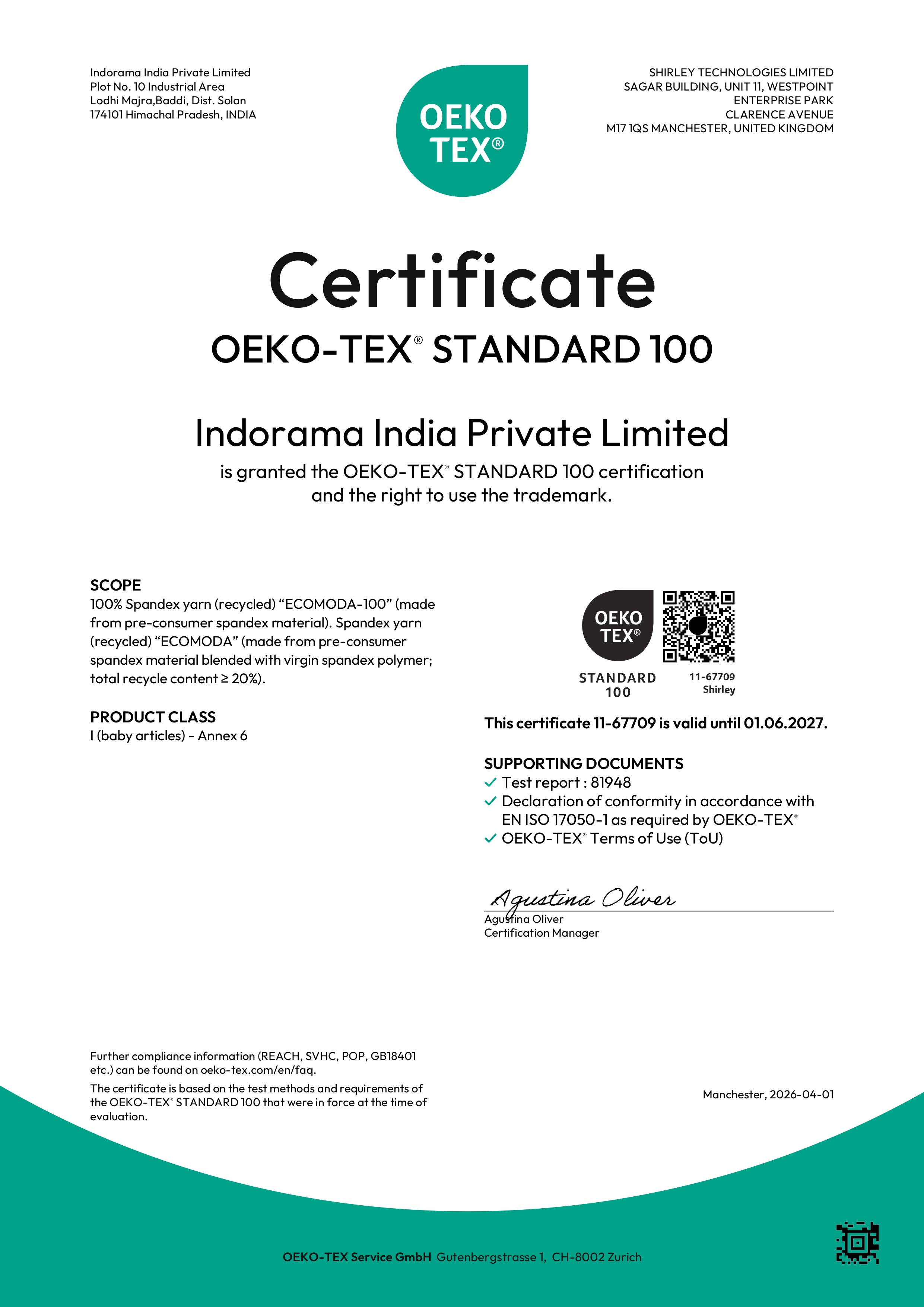 OHS E-Certificate